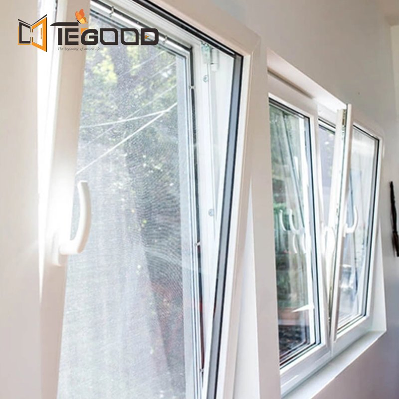 Passive House Solar Energy Insulated Window German Veka PVC Window