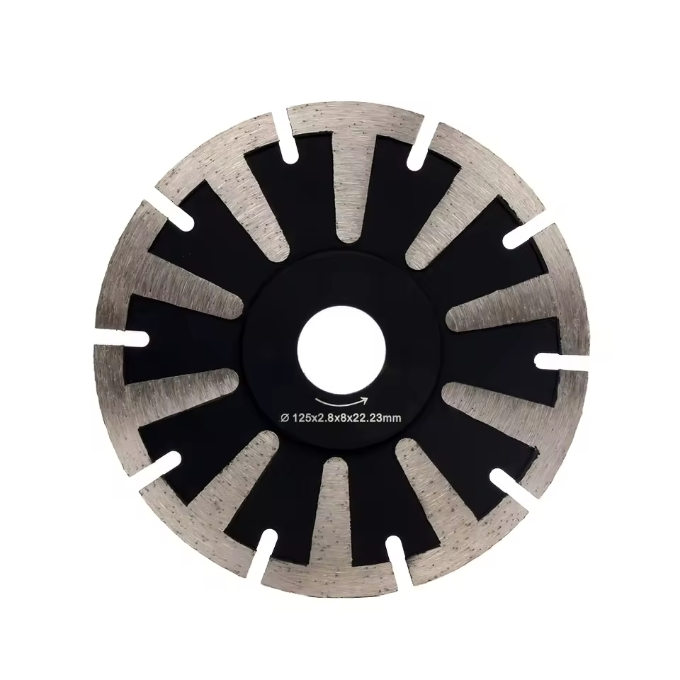 Алмазный сегментный пильный диск Suborui для камня и гранита