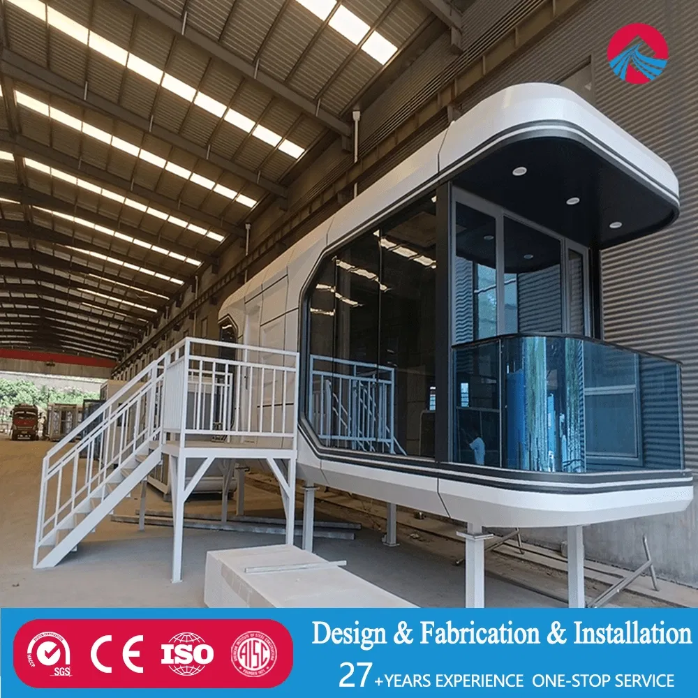 Efficient Steel Container Home for Multifunctional Living Solutions