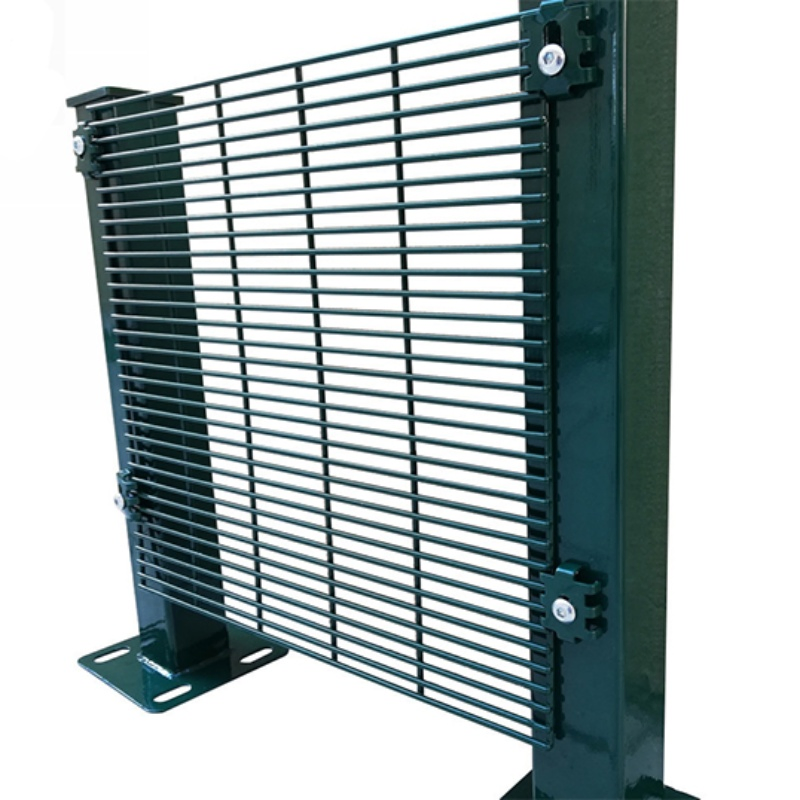 358 High Security Anti Climb Fence Welded Wire Mesh Steel Fence Panel