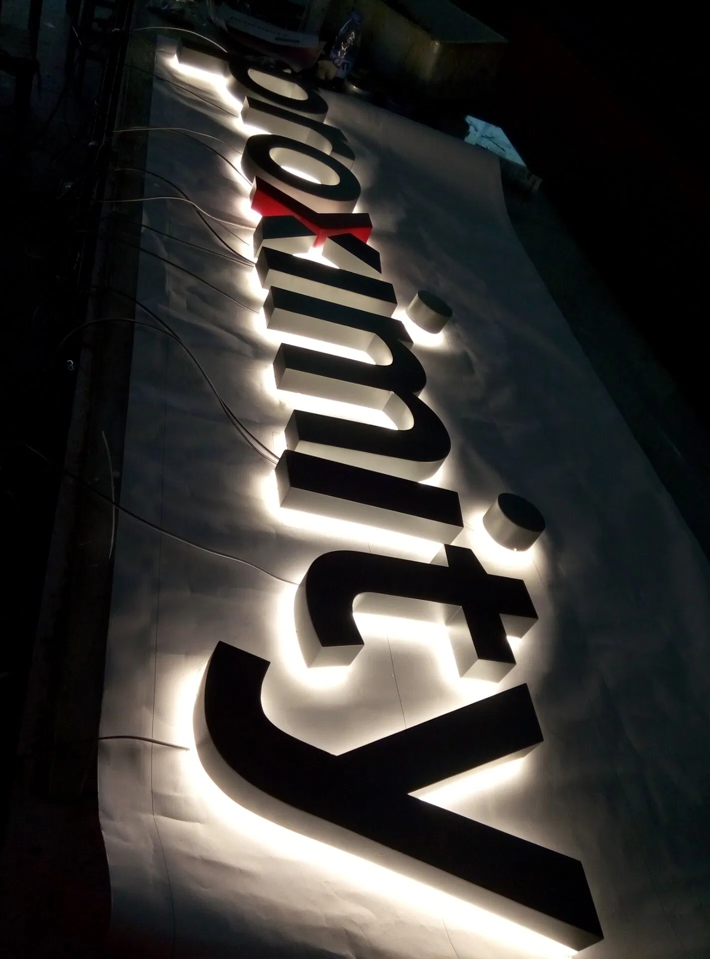 Backlit Acrylic Illuminated LED Channel Letters