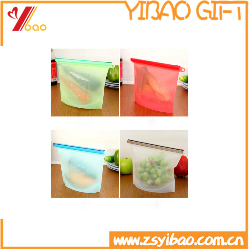 Silicone Kitchenware Household FDA Food Storage Bag Custom Reusable