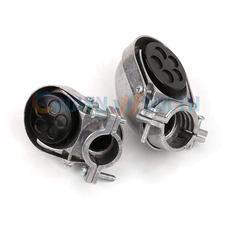 Aluminum Rigid Electrical IMC Rmc Conduit Service Clamp Type Weather Heads Entrance Cap