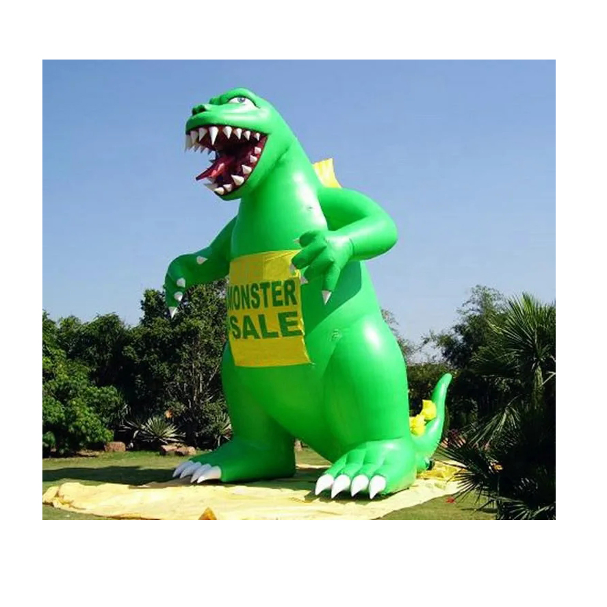 Boyi Advertising Inflatable Dinosaur Cartoon Inflatable Godzilla