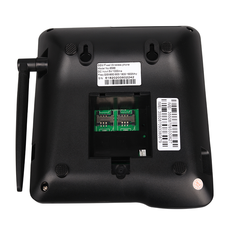 Factory Dual SIM Card GSM Fixed Wireless Telephone with Caller ID/Handsfree