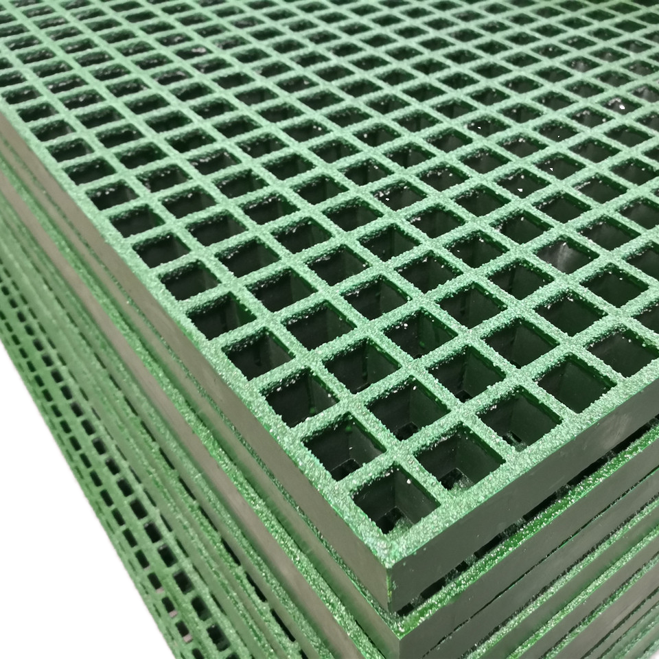Offshore 38mm FRP Moulded Grating with Anti-Slip Surface