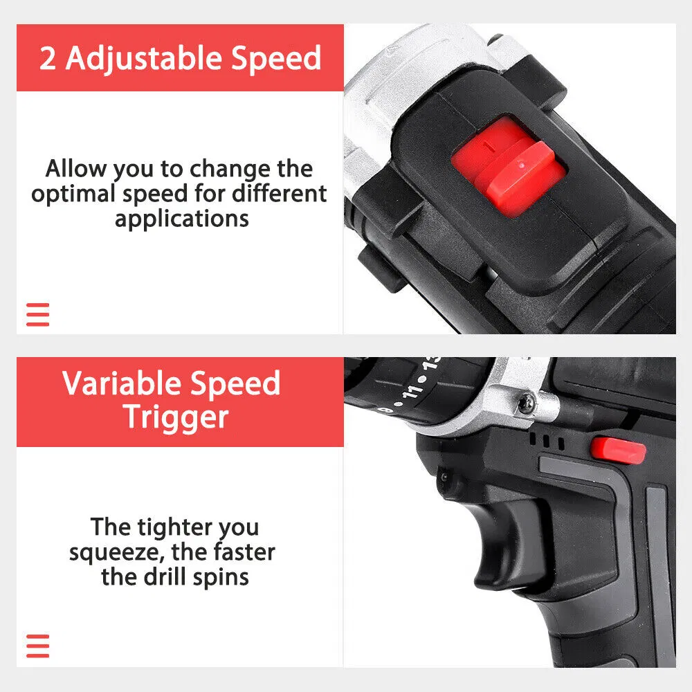 Аккумуляторный перфоратор Cisivis 21В с регулировкой скорости