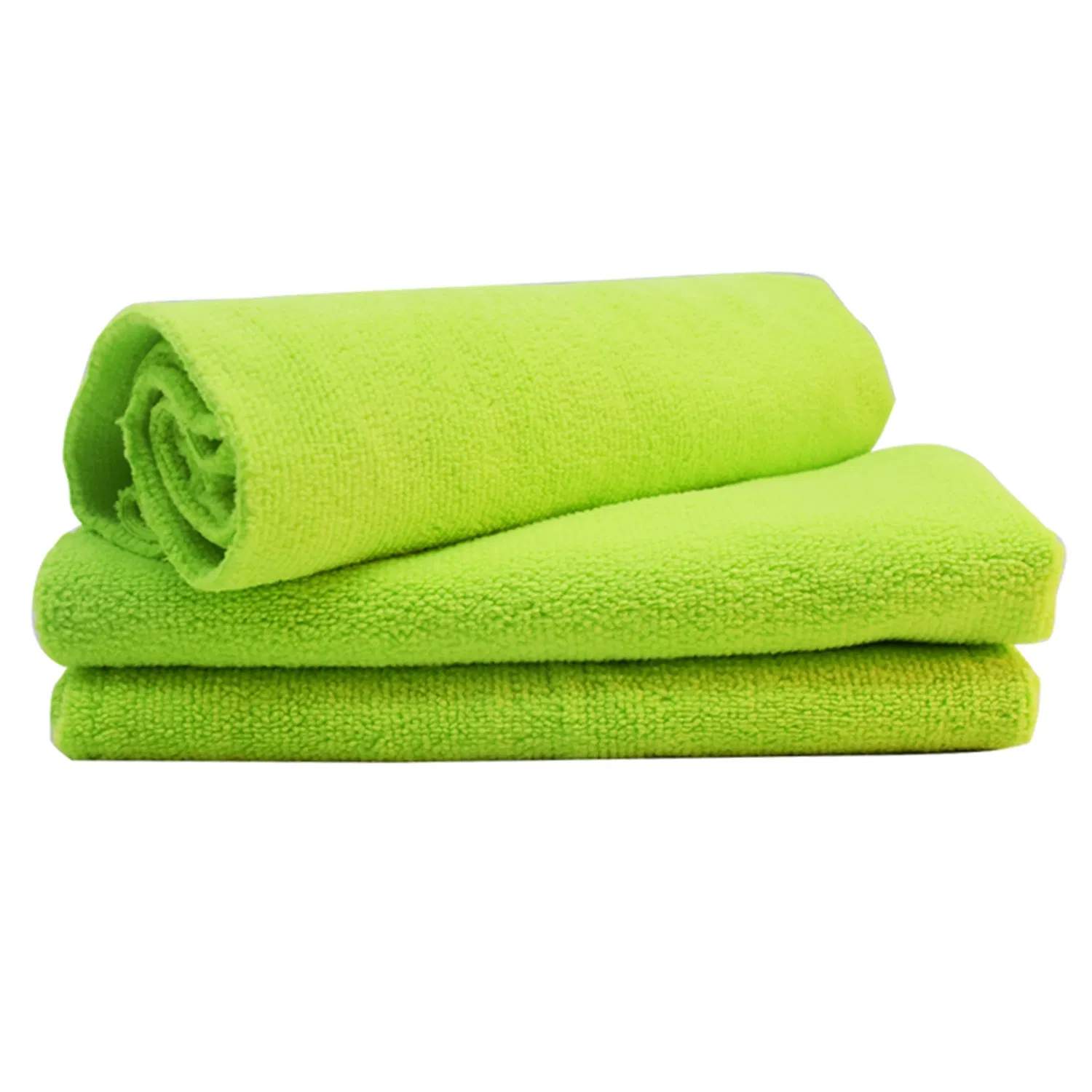 The Warp Knitted Microfiber Cleaning Cloth for Kitchen and Dish Stove Easily Disintegrates Oil Stains in Areas with Heavy Oil Stains