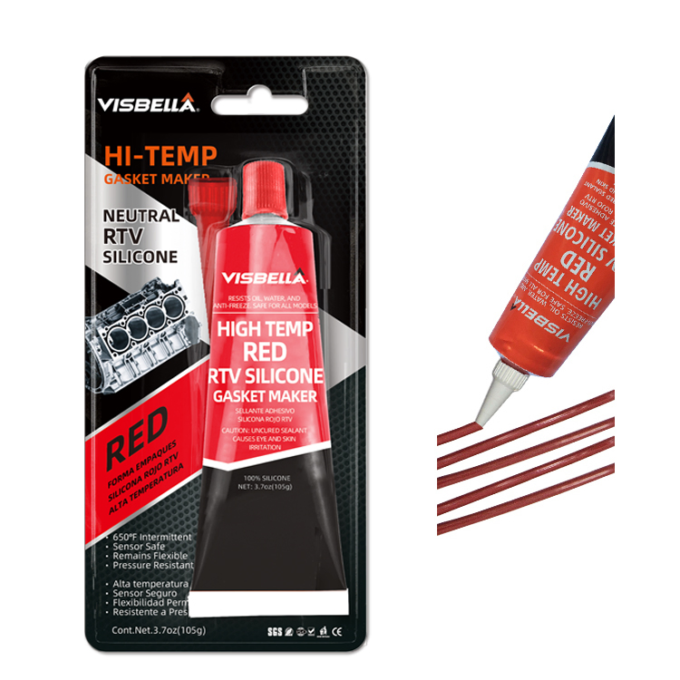 Visbella RTV Silicone Clear/ Red/ Grey/ Black