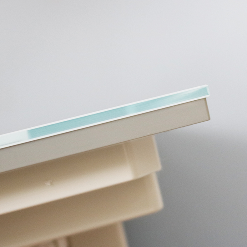 Glass double toilet concealed water tank sensor button bathroom quick installation water tank panel