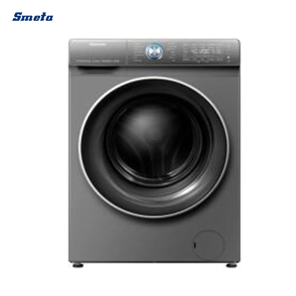 Smeta Clothes 12kg Front Load Automatic Laundry Washing and Drying Machine