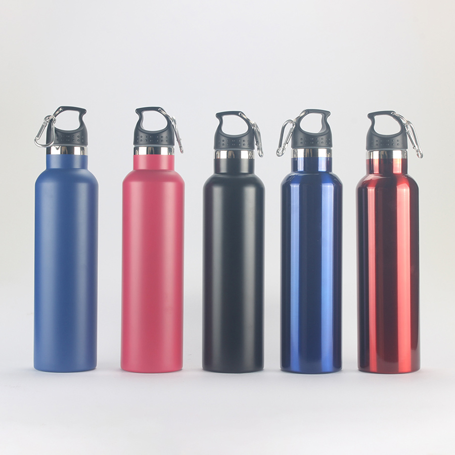 Vacuum Flasks 350/500/750/1000ml Drink Bottle Double Wall Insulated Stainless Steel Water Bottle with Metal Lid