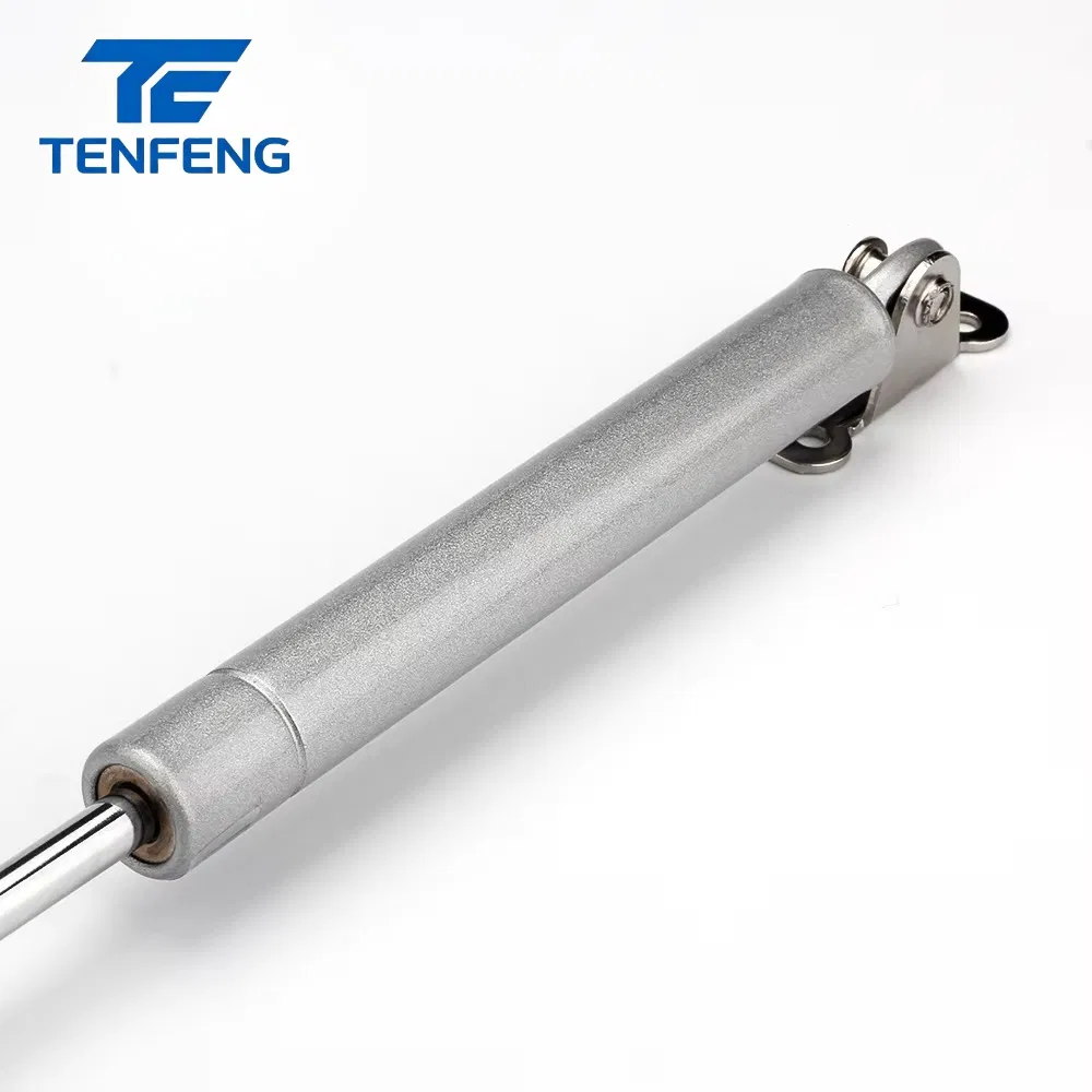 100n Steel Cylinder Gas Strut Soft Closing Kitchen Cabinet Lifting Support Rod with Copper Rubber Cores