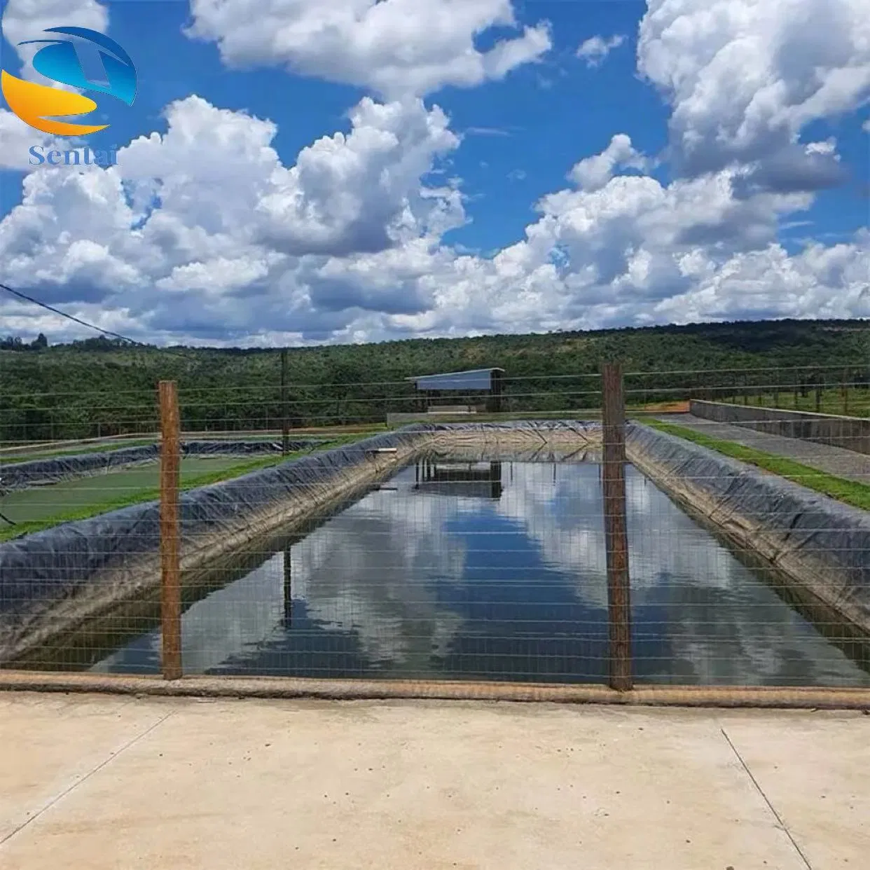 1mm and 2mm Smooth HDPE Geomembrane Landfill Tailings Dam Gold Mine Copper Mine Heap Leaching Tank Pond Liner
