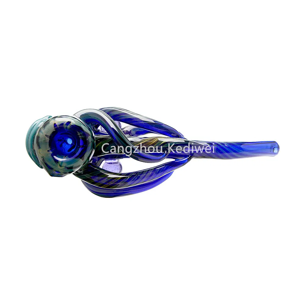 Us Glass Wigwag Hammer Pipe Hand Pipe Dry Smoking