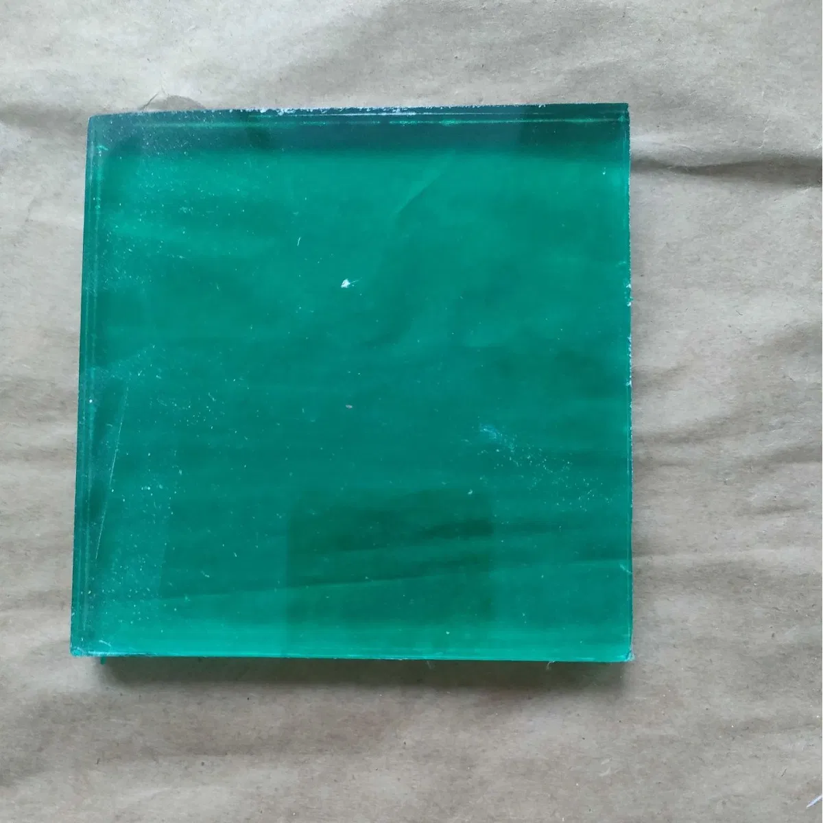 Custom 4mm-25mm Large Size Colored / Tinted / Building Glass / Stained Window Glass for Decoration