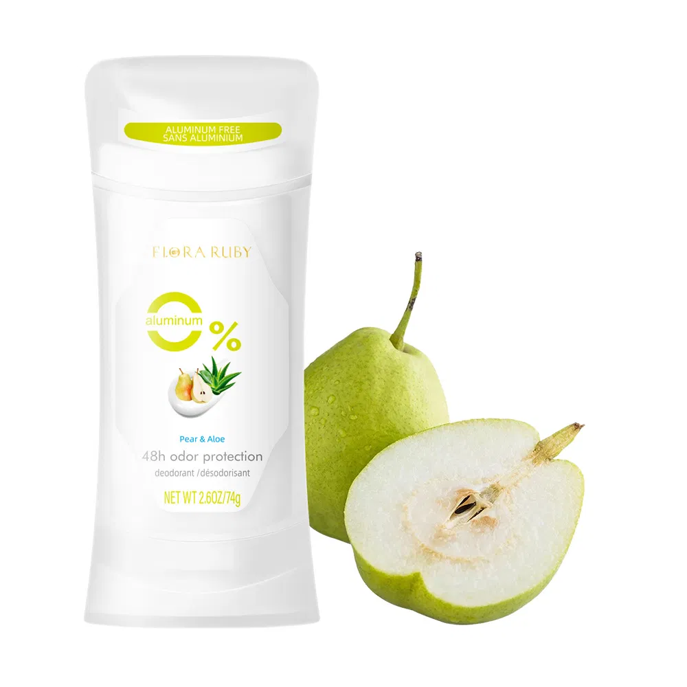 Organic Deodorant with Gentle Non-Irritating Pearl Beads for Daily Use