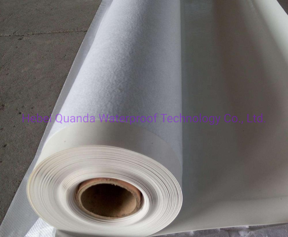 Flat Roof PVC Waterproofing Building Material Materials Reinforced PVC Membrane
