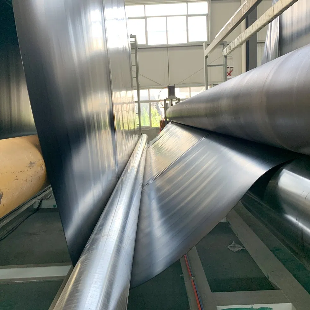 0.5mm 0.75mm 1mm 1.5mm 2.0 mm Anti-Seepage Waterproof Impermeable Pond Liner Landfill Mining Water Reservoir Liner Smooth Textured HDPE Geomembrane