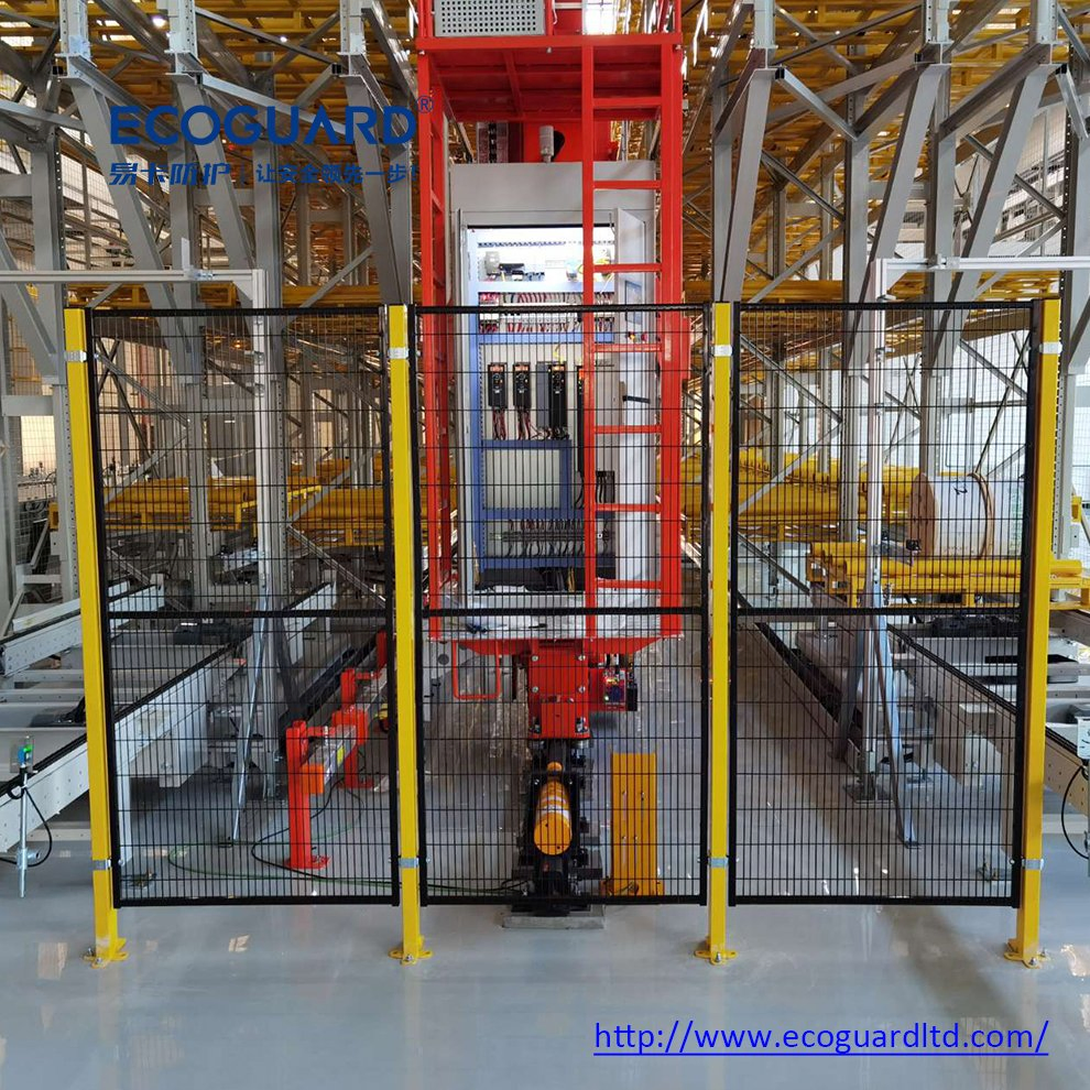 Industrial Strength Safety Fence for Machine Protection and Guarding