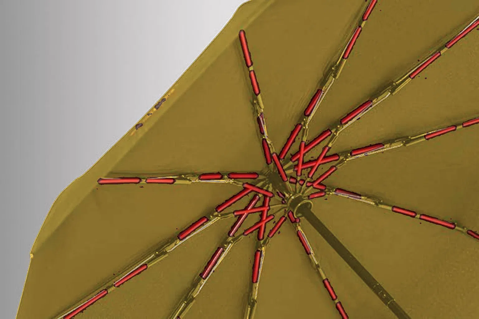 Автоматический зонт-трость ветрозащитный с UV-защитой