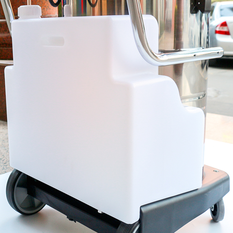 40L Multi-Purpose Commercial Carpet Cleaner Machine - Stainless Steel Hotel Carpet Shampooer