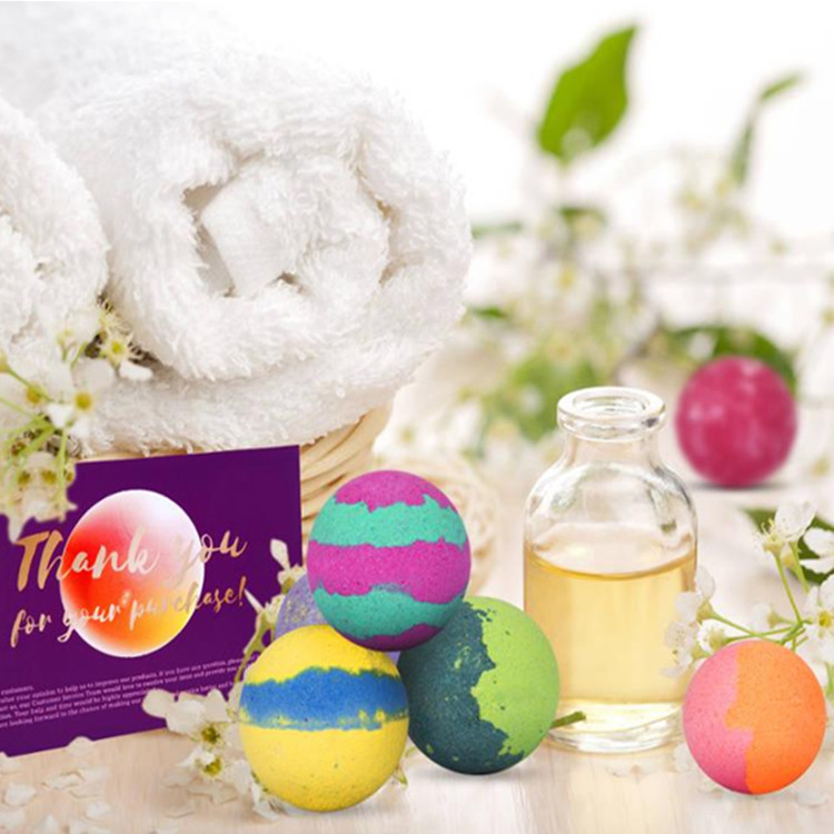 High Quality Hot Selling Premium Bath Bomb Gift Set Rose Bath Bomb