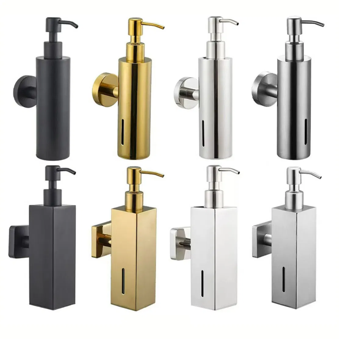 Настенный дозатор для мыла 304 нержавеющая сталь