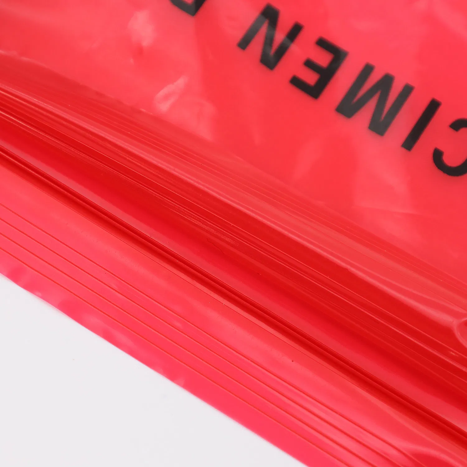 Durable Hospital Biohazard Waste Disposal Bags in Yellow and Red