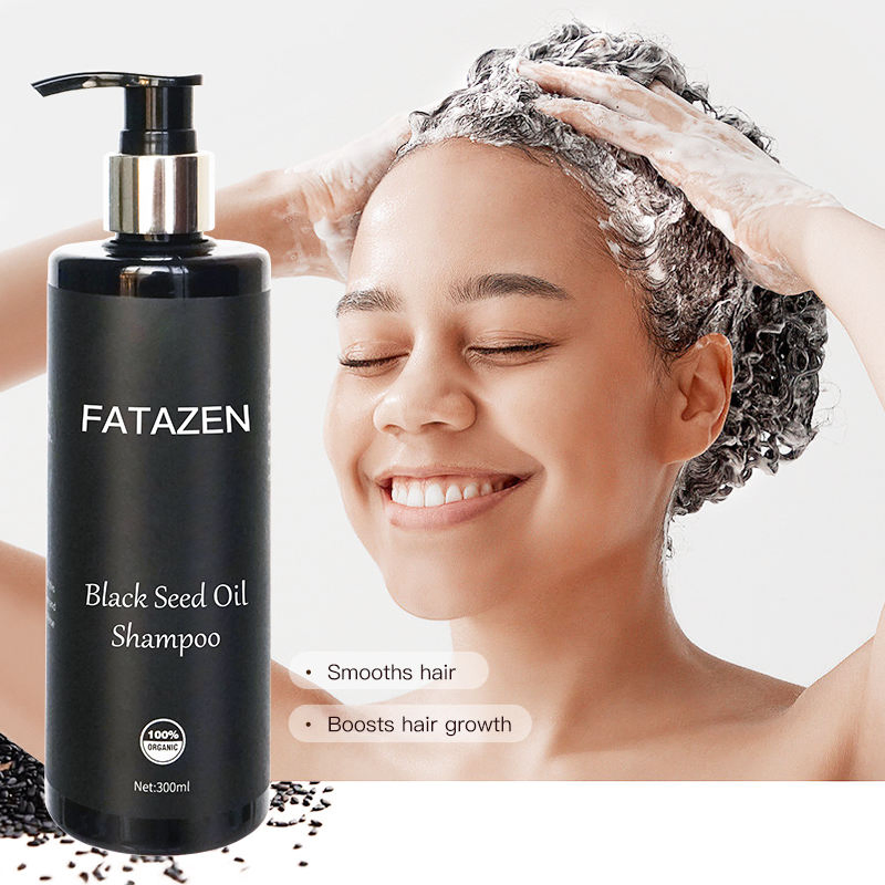 Wholesale Organic Rich Care Hair Growth Shampoo Anti-Hair Loss Conditioner Natura Black Seed Oil Essence Hair Shampoo