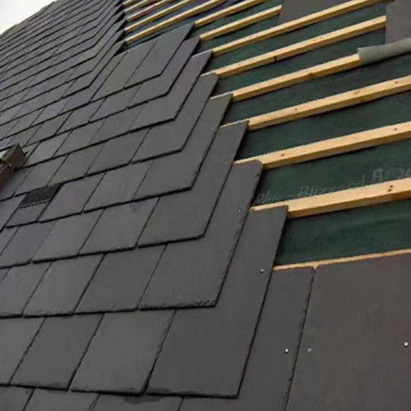 Building Materials Black Slate Roofing Tiles Roof Slate for Apartment/House Wholesale Price