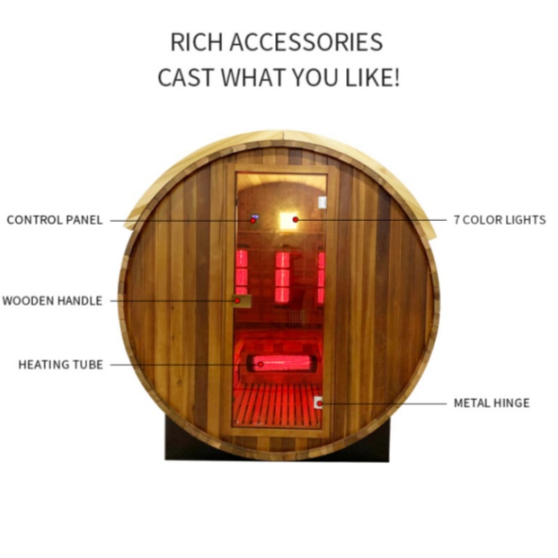 Инфракрасная сауна из канадского кедра на 6-8 человек