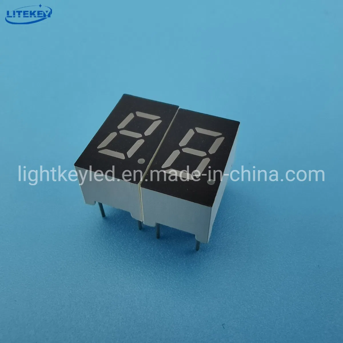 0.3 Inch Single Digit Diamond-Cut 7 Segment LED Display with RoHS From Expert Manufacturer