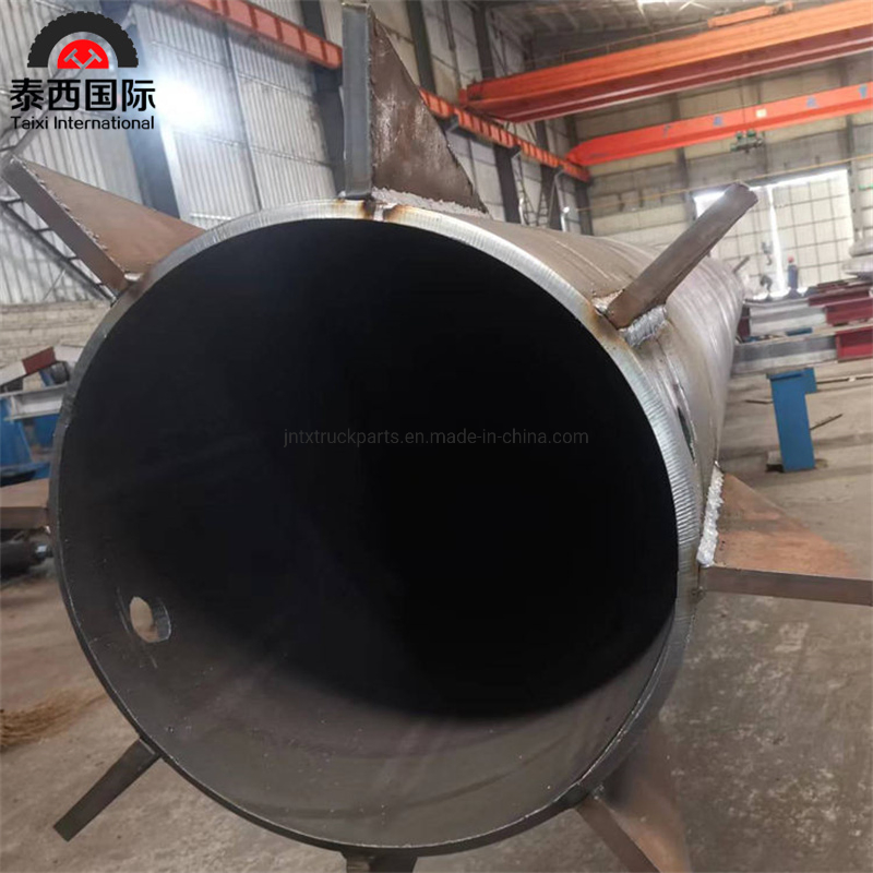 Steel Structure Pipe Column Structural Frame Bridge Customized Variable Section Box Column