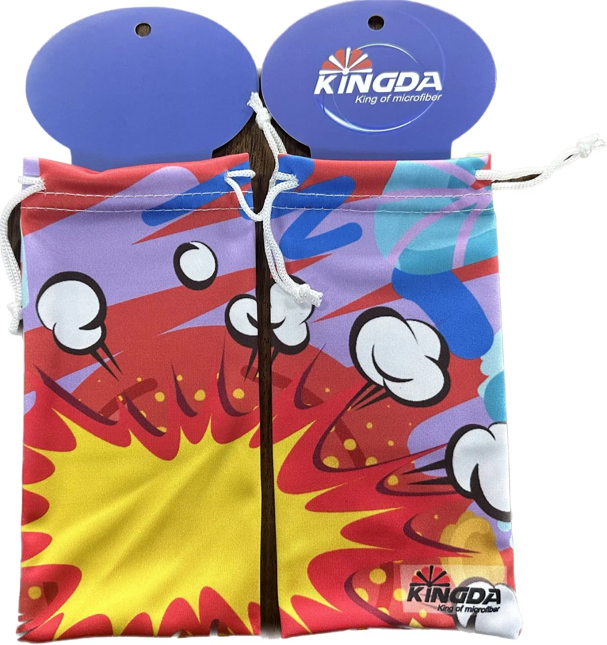 Microfibre Drawstring Eyewear Sunglasses RPET Pouch Series-3-1