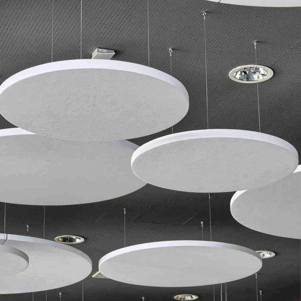 Soundproof Acoustic Panels Acoustic Fiberglass Baffles and Cloud Panels