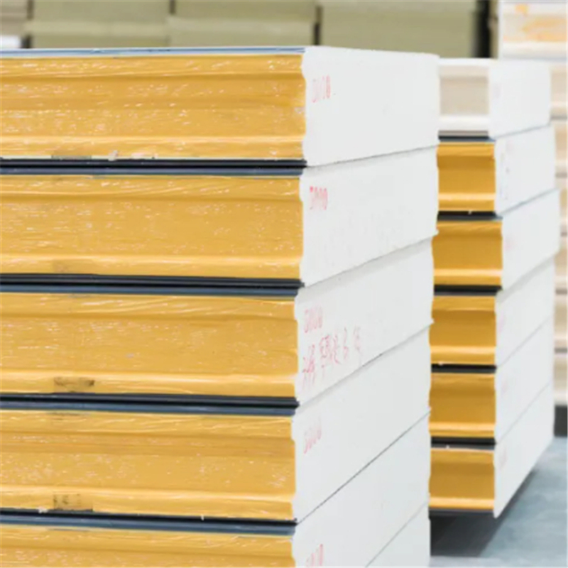 Construction Building Material Insulated SIP PU/PIR/PUR/Puf/Polyurethane/Polyisocyanurate Foam Sandwich Board for Cooling Room/Cold Storage/Freezer Wall Ceiling