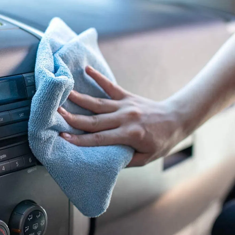 Microfiber Material Customized for Cleaning and Auto Detailing Applications