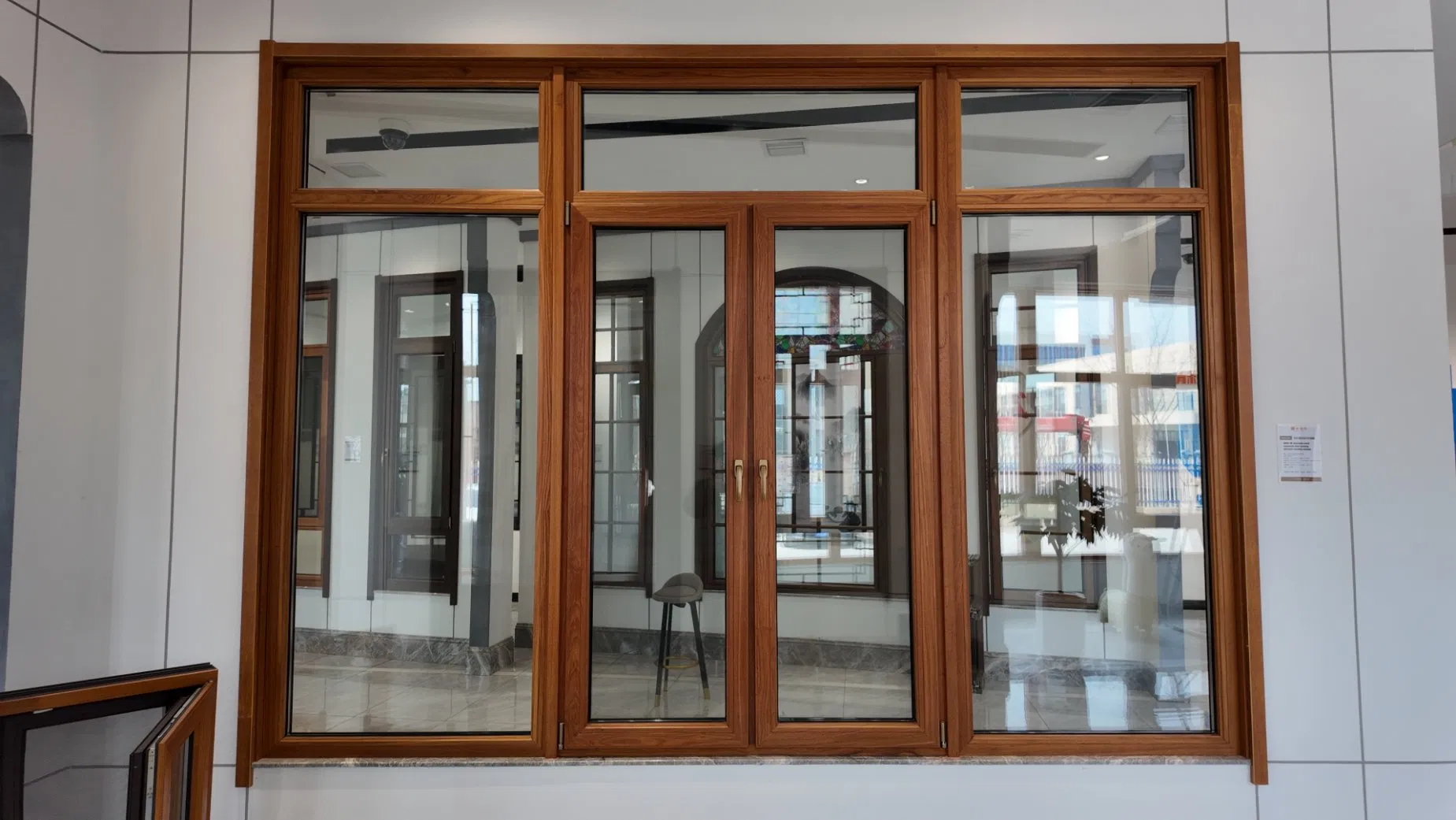Super High Quality Low Price Composite Window - Wood Clad Aluminum Window