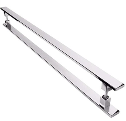 Modern Good Quality Stainless Steel Square Tube Door Handles for Wooden Door