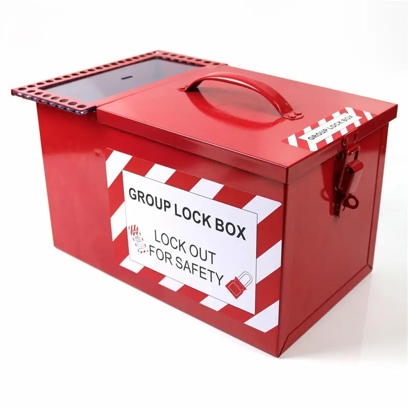Portable Key Sharing Storage Box with Simple Locking Operation