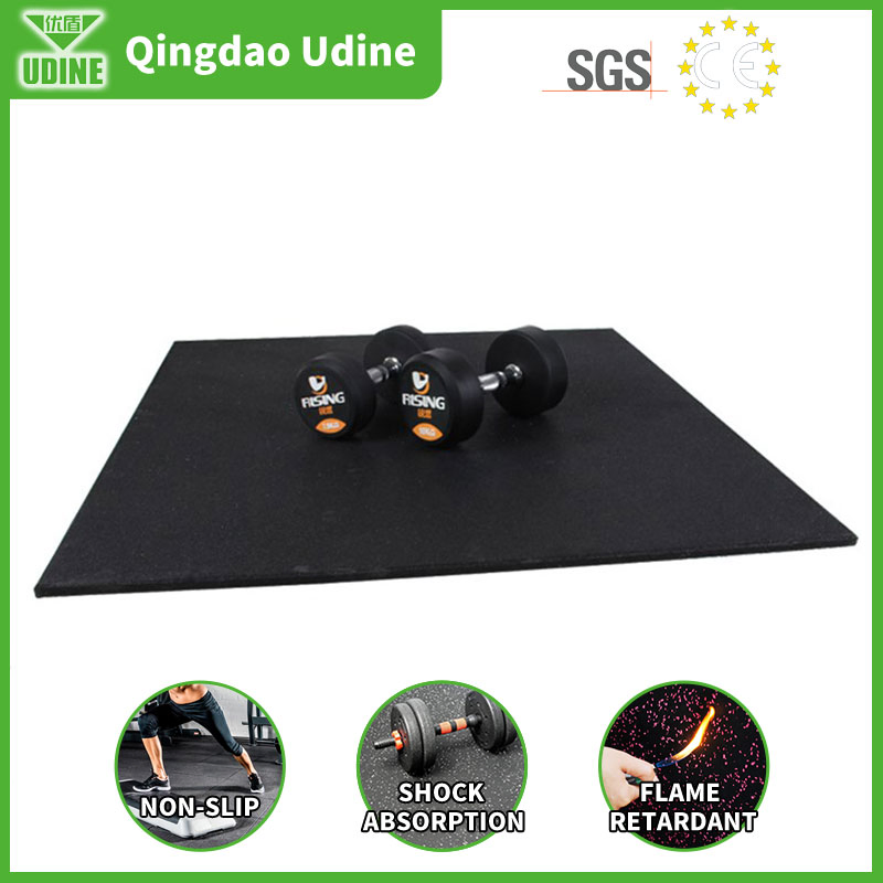 Shooting Range Equipment Rubber Tiles Flooring Piso De Caucho Gym