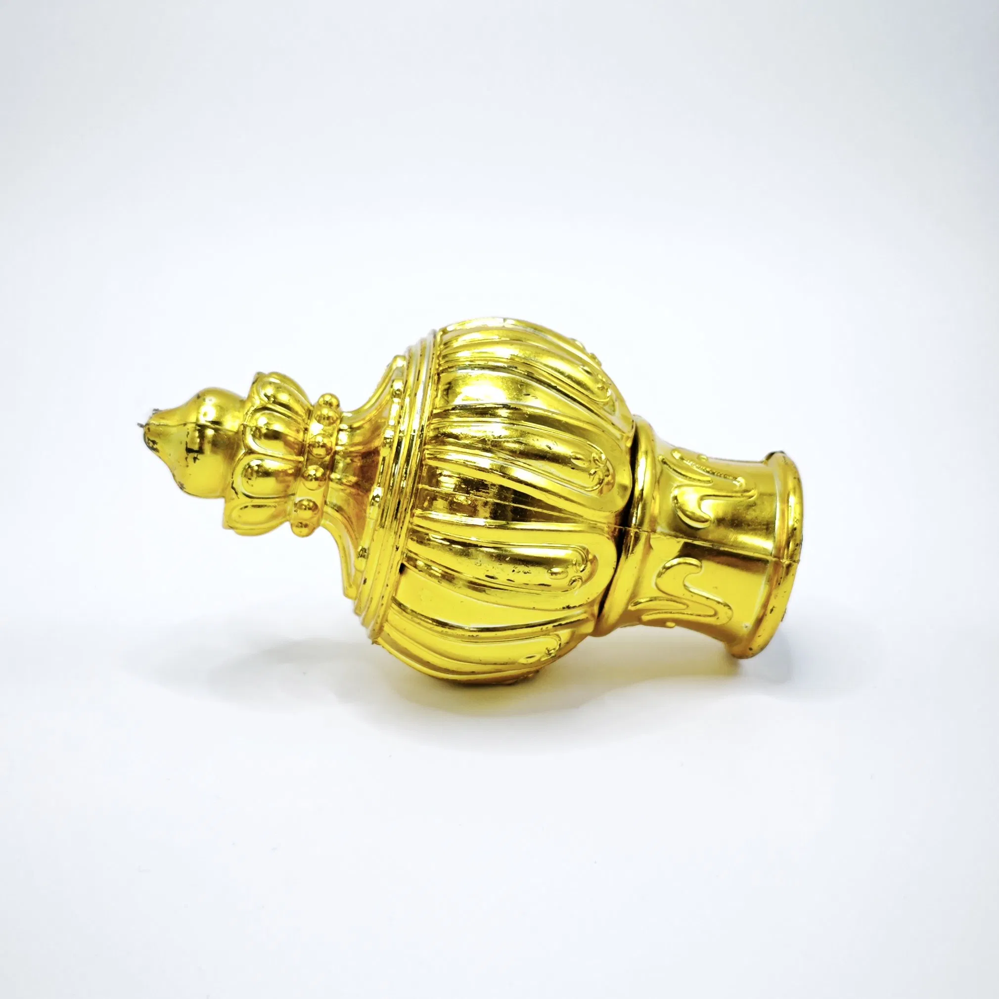 Factory Price Curtain Rod Accessories Plastic China Window Cheap Curtain Finials