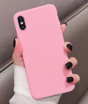 Чехол TPU для iPhone 6/7/8 Plus, цветной, мягкий