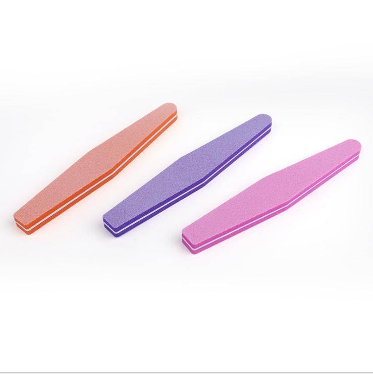120/180 Grits Emery Disposable Sponge Nail Files for Nails