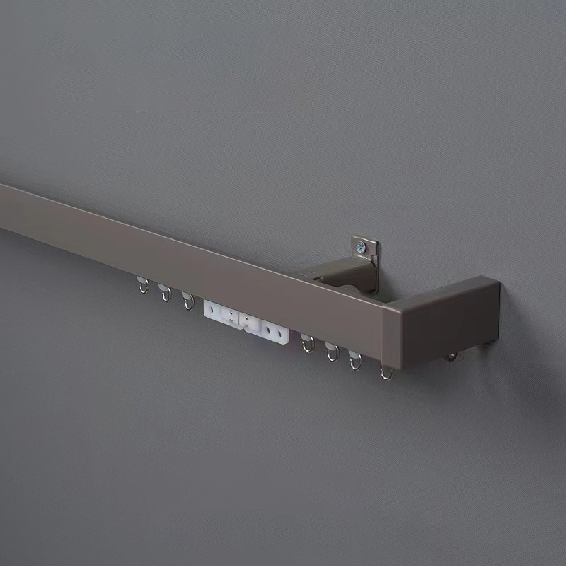 Manufacturer Ceiling Mount Hotel Aluminum Curtain Rail