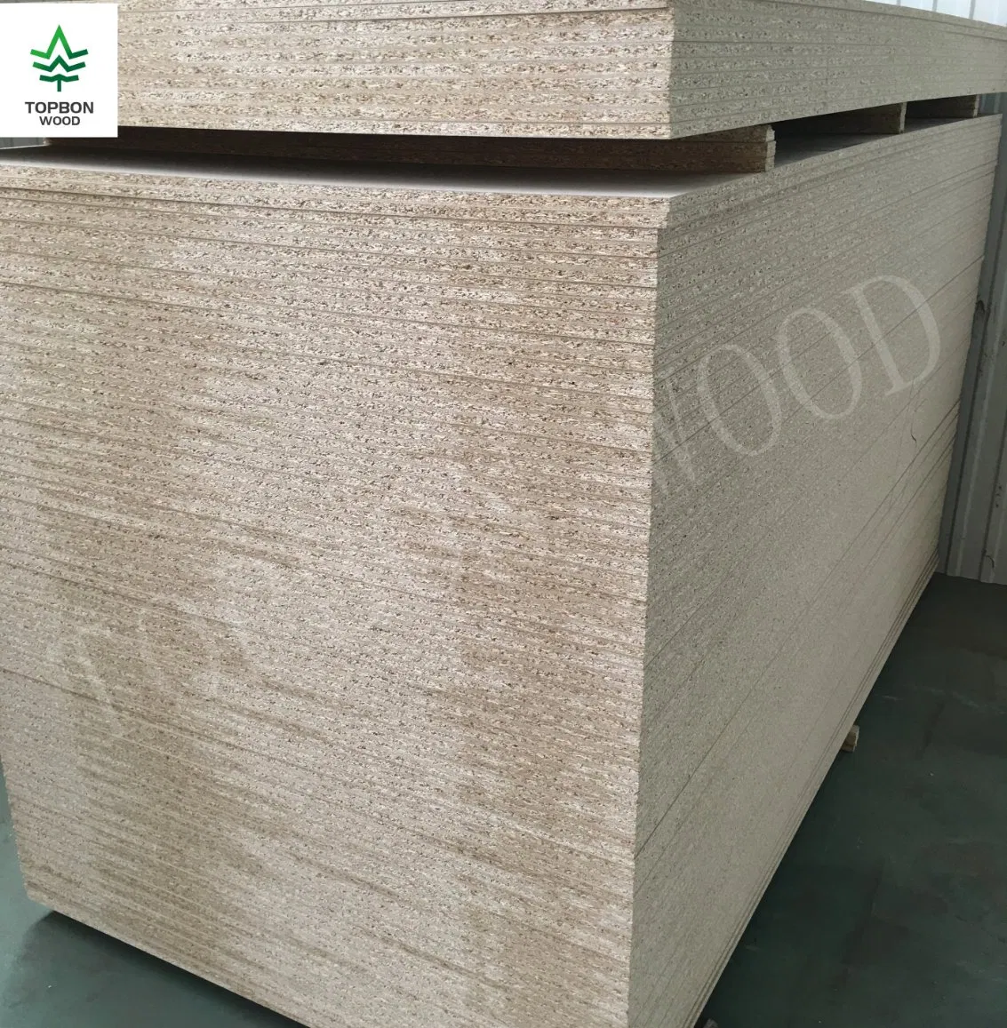 Factory Price Waterproof 1220*2440mm 18mm Raw Chipboard/Particle Board for Cabinets