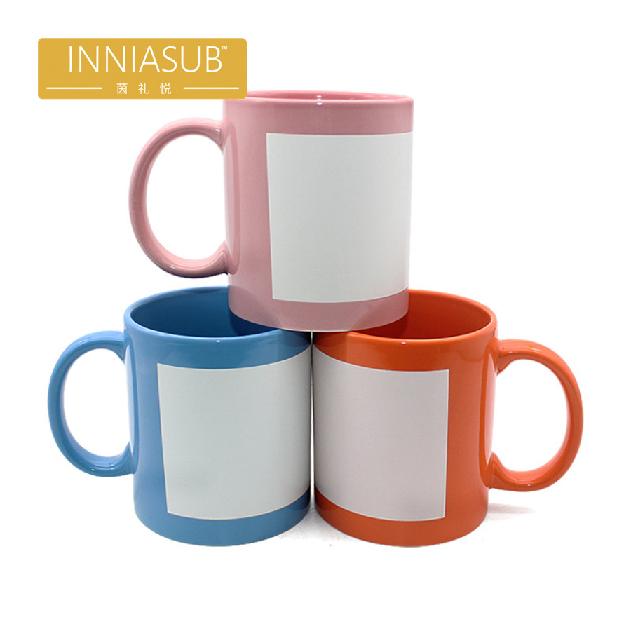 Керамическая кружка 11oz с подсветкой и нанесением логотипа