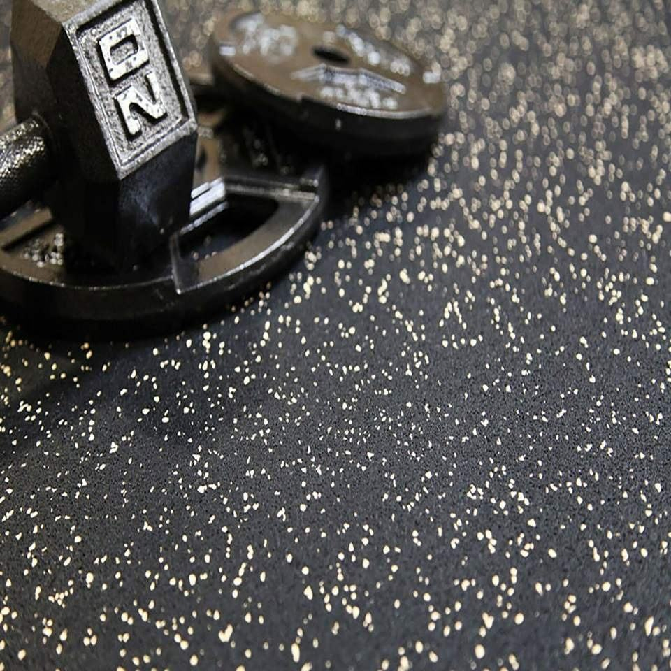 Durable High Impact Commercial Gym Flooring Rubber Roll 8mm Rubber Gym Floor
