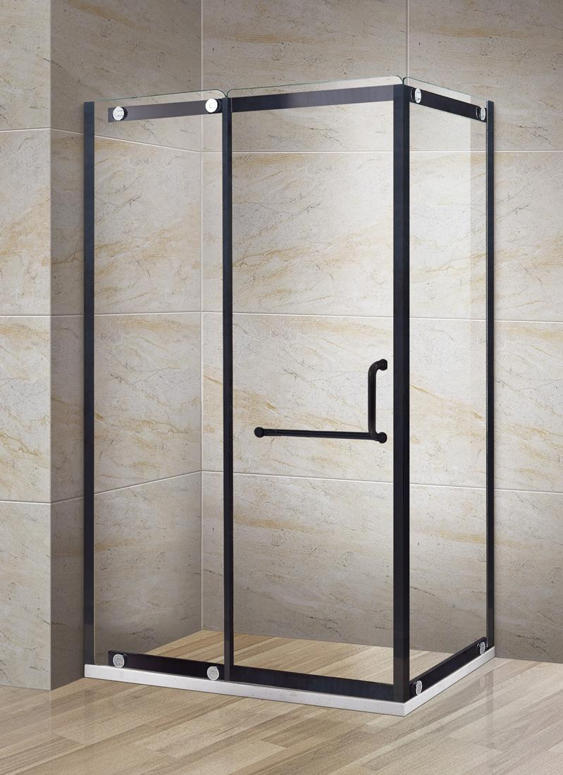 Corner Square 8mm Tempered Glass Sliding Shower Enclosure Room